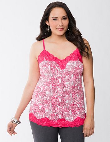 Python seamless cami by Lane Bryant