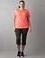 Ruched logo tee by Reebok