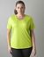 Ruched logo tee by Reebok