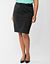 Ponte knit pencil skirt by Lane Bryant