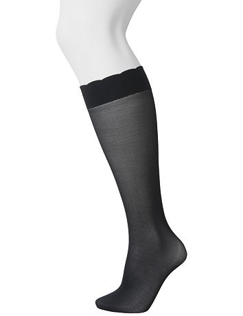 Solid trouser sock 2- pair set