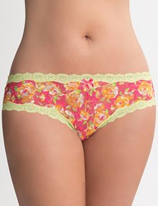 Plus size lace cheeky panty by Cacique