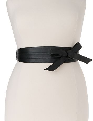 Bow stretch belt by Lane Bryant