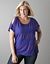 Lace inset cold shoulder top by Lane Bryant