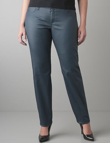 Coated skinny jean by Seven7