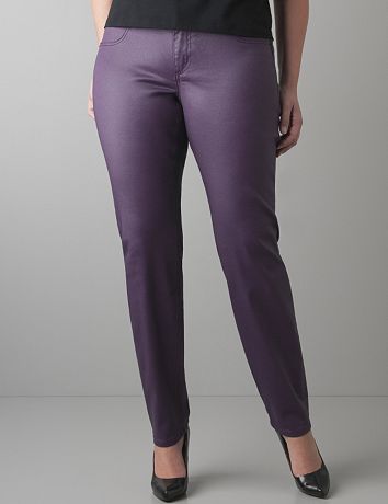 Coated skinny jean by Seven7