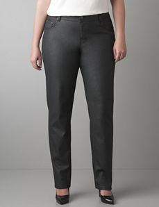 Black coated skinny jean