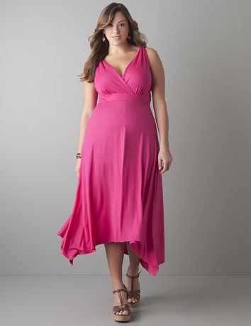 Sleeveless maxi dress by Lane Bryant