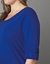 Chiffon trim slub shirt by Lane Bryant