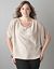 Drop stitch dolman sweater by Lane Bryant
