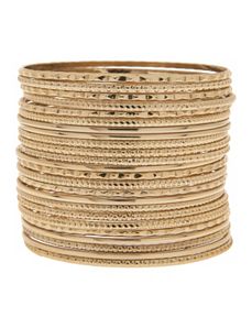 24 row bangle bracelet set by Lane Bryant