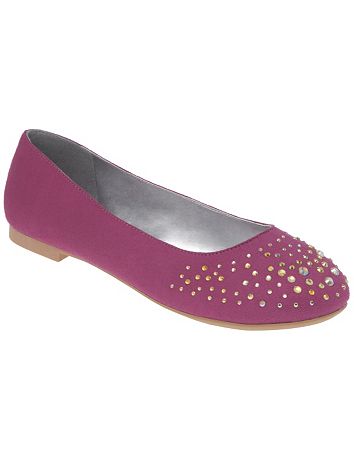Embellished flat by Lane Bryant