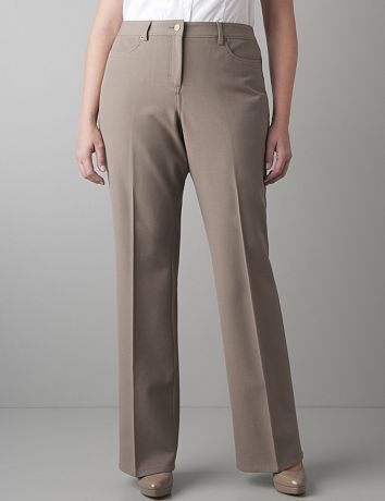 Smart Stretch baby boot pant by Lane Bryant