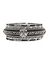Cubic zirconium 6 row bangle bracelet set by Lane Bryant