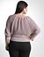 Plus Size Dolman Wedge Sweater