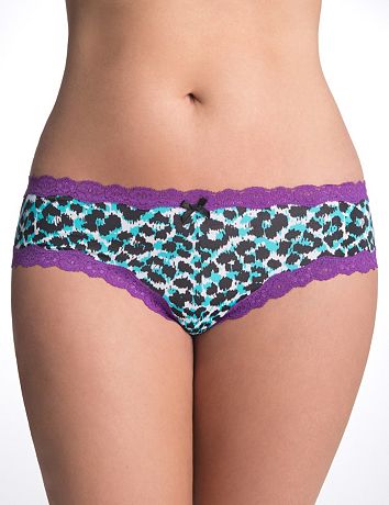 Plus size cheeky panty by Cacique
