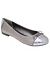 Wide Width Glitter Ballet Flat by Lane Bryant