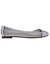 Wide Width Glitter Ballet Flat by Lane Bryant