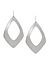 Modern cutout teardrop earrings by Lane Bryant