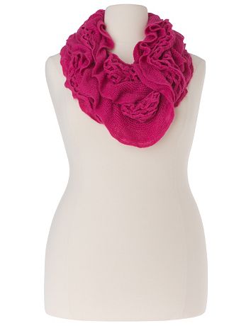 Lattice infinity scarf by Lane Bryant