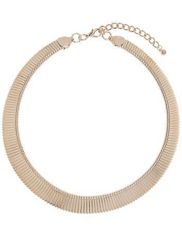 Cobra chain collar necklace by Lane Bryant