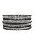 Thread and bead bangle bracelet set by Lane Bryant
