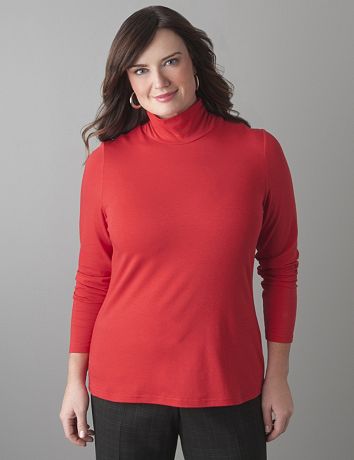 Plus Size Knit Turtleneck by Lane Bryant