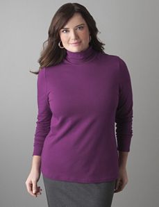 Plus Size Knit Turtleneck by Lane Bryant