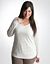 Plus Size Striped Long Sleeve Tee