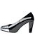 Patent Heel with Cap Toe by Lane Bryant