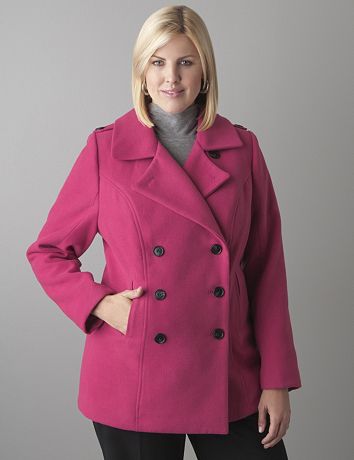 Plus Size Peacoat by Lane Bryant