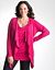 Drape front knit cardigan by Lane Bryant