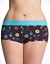 Plus Size cotton lace waist boyshort by Cacique