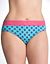 Sassy lace waist cotton hipster panty