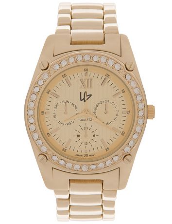 Round Face Fashion Watch by Lane Bryant