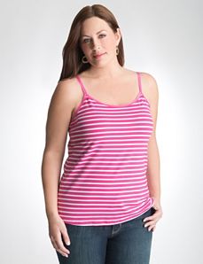 Plus Size Cotton Stretch Cami by Lane Bryant