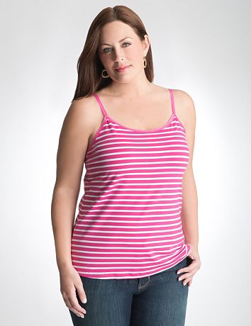 Plus Size Cotton Stretch Cami by Lane Bryant