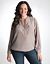 Plus Size Bubble Hem Utility Blouse by Lane Bryant