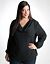 Plus Size Drape Blouse by Lane Bryant