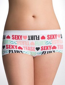 Seamless boyshort panty