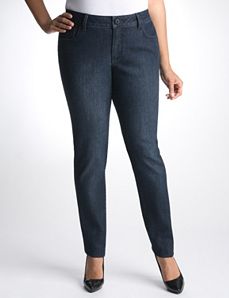 Full Figure Studded Skinny Jean by Lane Bryant