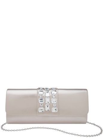 Patent Jewel Clutch by Lane Bryant