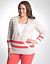 Plus Size Surplice Sweater by Lane Bryant
