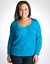 Full Figure Surplice Sweater by Lane Bryant