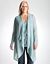 Open stitch long cardigan