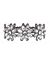 Rhinestone flower bracelet by Lane Bryant