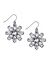 Rhinestone flower earrings by Lane Bryant