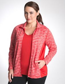 Space dye track jacket by Reebok