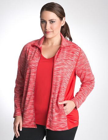 Space dye track jacket by Reebok