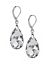 Faceted teardrop earrings by Lane Bryant